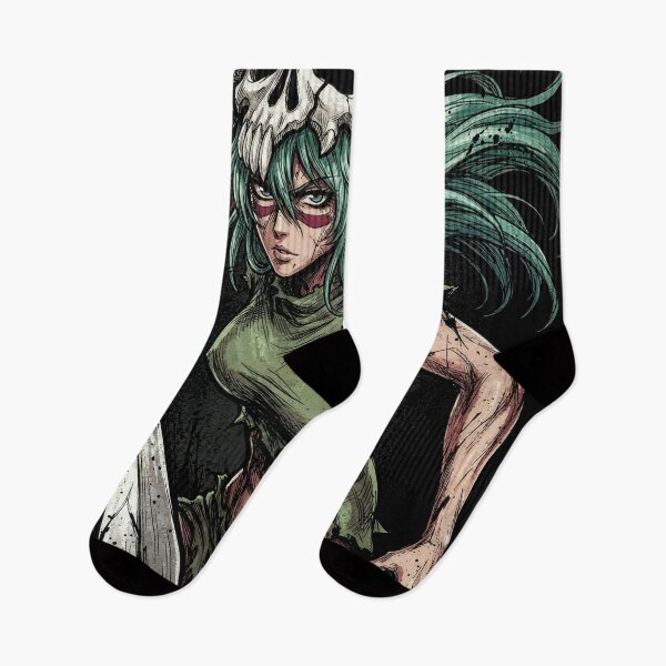 Item preview, Nelliel Nel Ram-Like Mask Arrancar Fan Art – Long Green Waves Fierce Gaze Design designed and sold by Senpaiwaves.