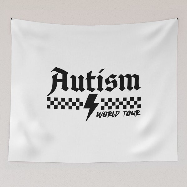 Item preview, Autism World Tour Neurodiversity Awareness Advocate designed and sold by SofenArt.