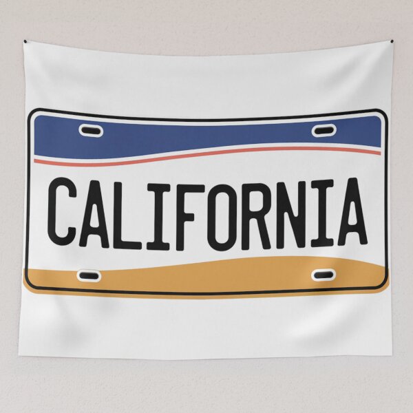 Item preview, California License Plate designed and sold by The Souvenir Dept..