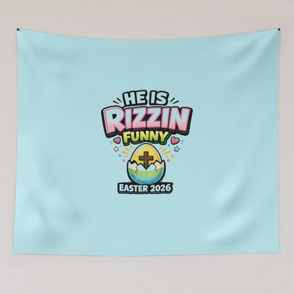 Item preview, He Is Rizzin Funny Christian Easter 2026 | Resurrection Meme Shirt designed and sold by Supergrafix07.