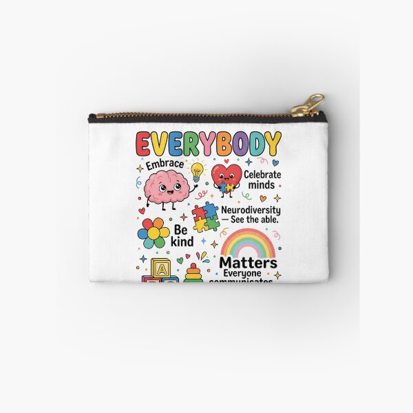 Item preview, Everybody Matters Stims Neurodiversity Autism Acceptance Kindness designed and sold by SofenArt.