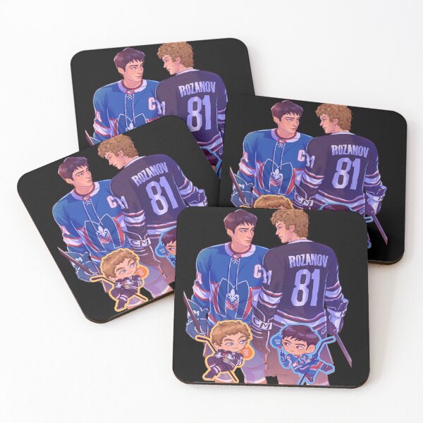 Item preview, Shane Hollander 24 Ilya Rozanov 81 Pride Hockey - Heated Rivalry designed and sold by oldpussboss.
