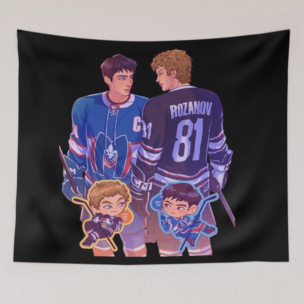 Item preview, Shane Hollander 24 Ilya Rozanov 81 Pride Hockey - Heated Rivalry designed and sold by oldpussboss.