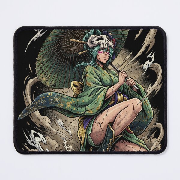 Item preview, Nelliel Nel Scarred Green Hair Queen Inspired – Hazel Eyes Horn Fragments Battle Ready designed and sold by Senpaiwaves.