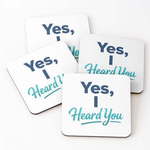 Item preview, Yes, I Heard You designed and sold by Art for Every Person.