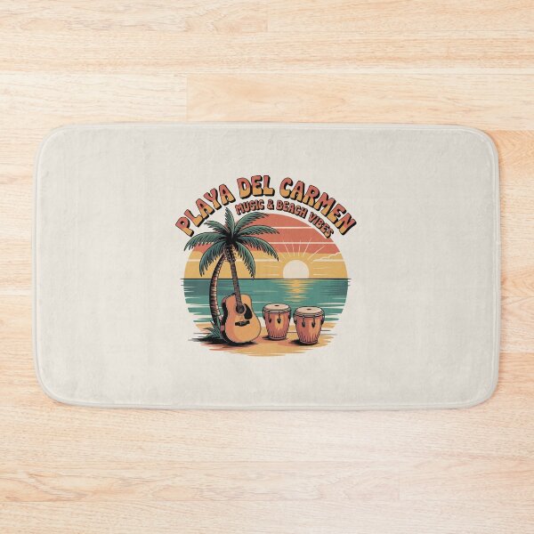 Item preview, Playa del Carmen Vintage 70s Summer – Music & Beach Vibes Retro Surf Travel designed and sold by paulo silveira.