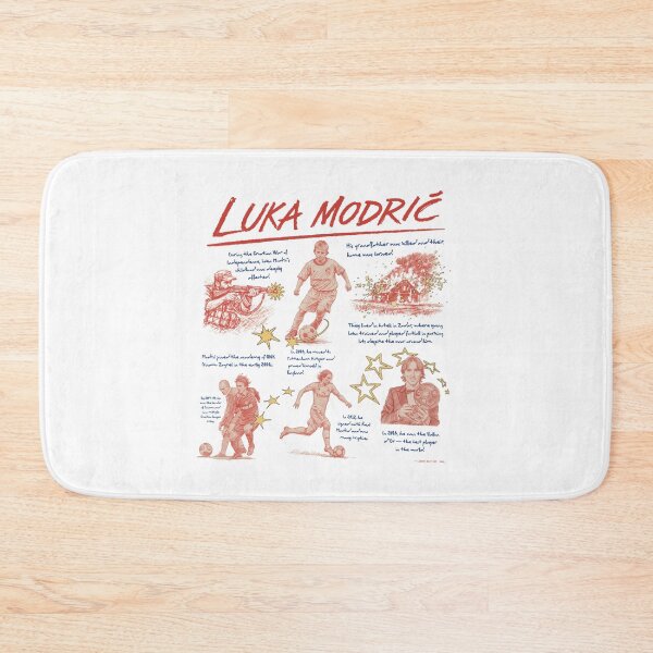 Item preview, Luka Modrić – From War to Ballon d’Or | Football Legend Illustration designed and sold by moyjoystudio.