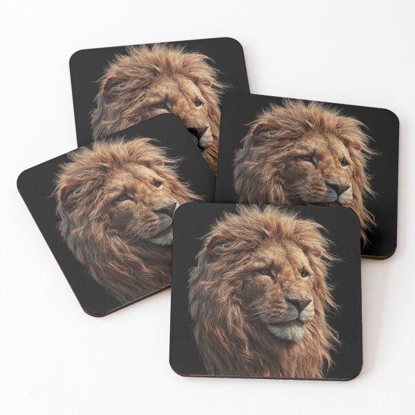 Item preview, Majestic King Lion Crowned Zodiac Art designed and sold by Zodiac Celestial Art.