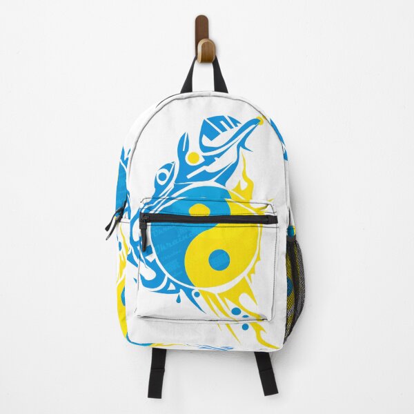 Item preview, Ukraine Ying Yang Symbol – Patriotic Harmony & Tribal Spirit designed and sold by VitalusDesignArtV.