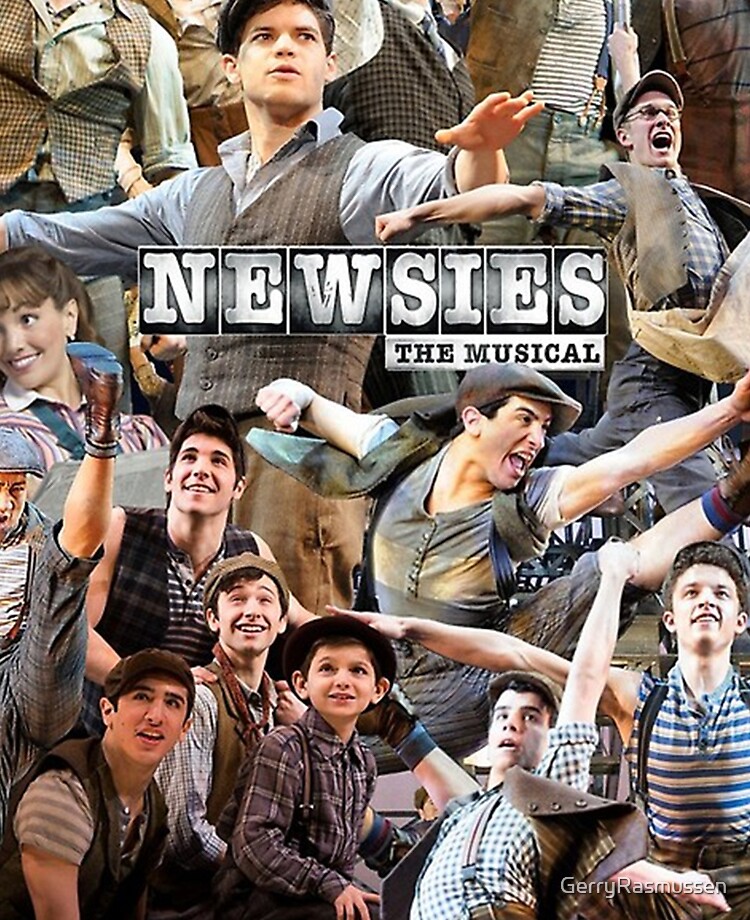 Newsies Broadway Musical Collage Ipad Case Skin By Gerryrasmussen Redbubble