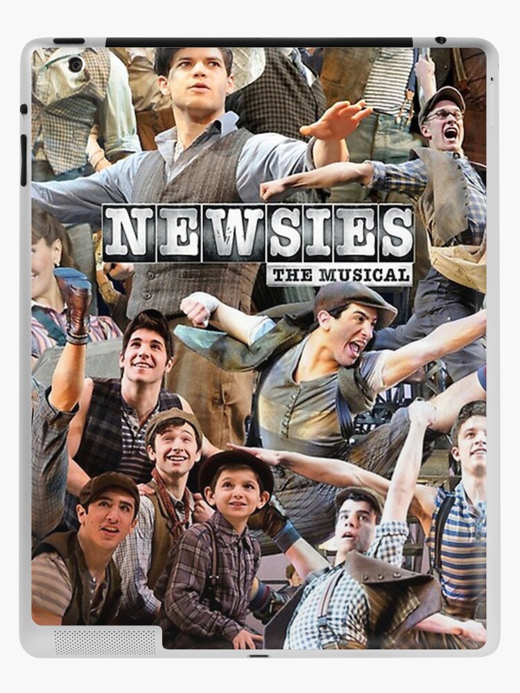 Newsies Broadway Musical Collage Ipad Case Skin By Gerryrasmussen Redbubble