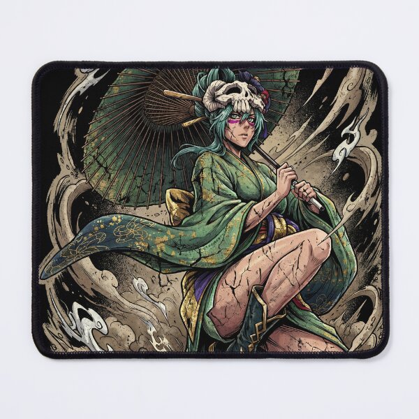 Item preview, Nelliel Nel Green Hair Arrancar Warrior Nelliel Tu Gamuza Brave Souls Parasol designed and sold by Senpaiwaves.
