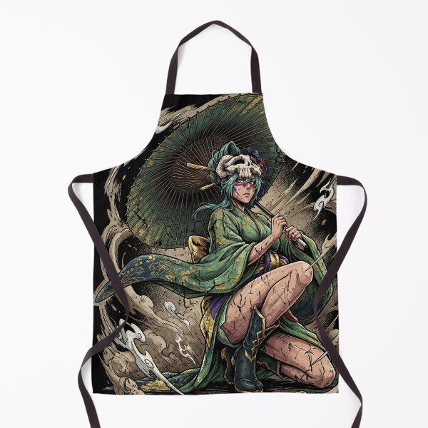 Item preview, Nelliel Nel Green Hair Arrancar Warrior Nelliel Tu Gamuza Brave Souls Parasol designed and sold by Senpaiwaves.