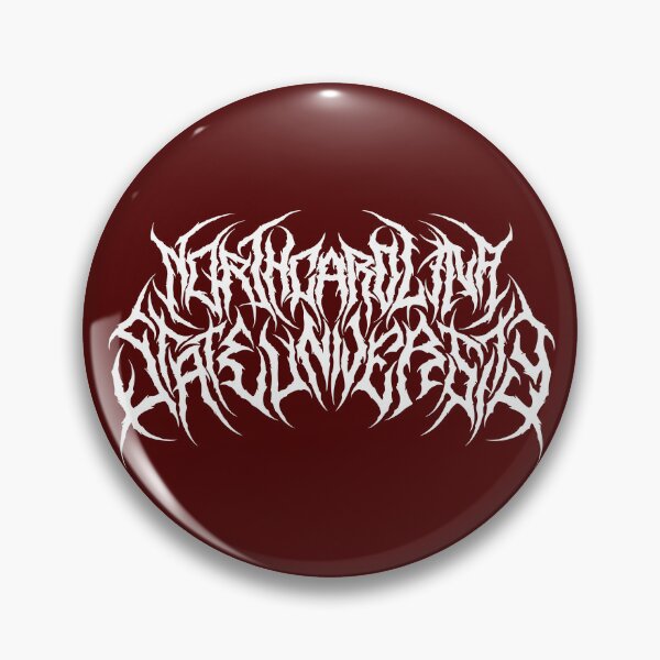 Item preview, Transparent NC College Death Metal designed and sold by ASPENABOOD295.
