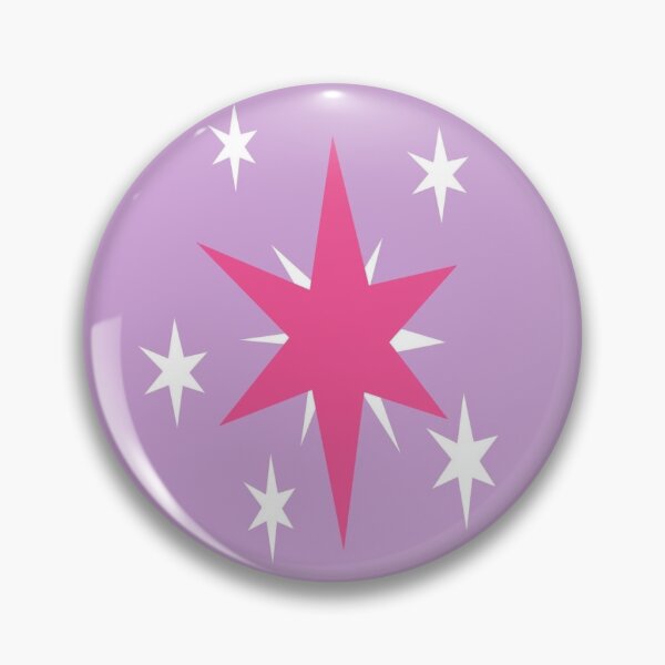 Item preview, Twilight sparkle cutie mark pin  designed and sold by aprilapricott.