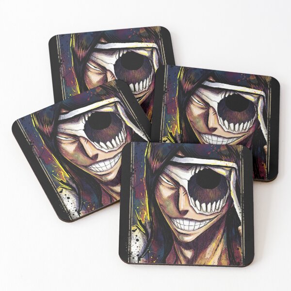 Item preview, Noitora Tall Lanky Arrancar Warrior Fan Art – Eyepatch Smug Grin Black Hair Design designed and sold by Senpaiwaves.