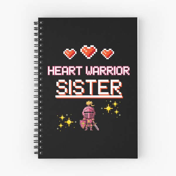Item preview, Proud Sister of a Heart Warrior Retro Pixel Art CHD Awareness designed and sold by JB-designstudio.