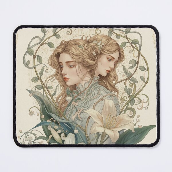 Item preview, Gemini – "Wild & Versatile | Botanical Zodiac Sign designed and sold by YvkafromPoland.