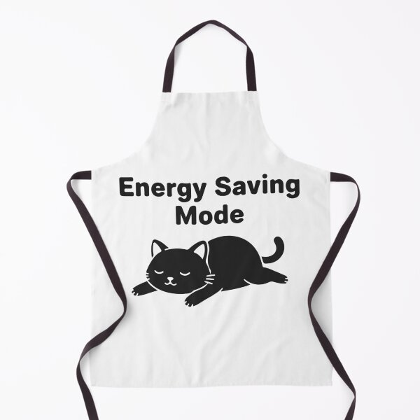 Item preview, Energy Saving Mode Cat Shirt – Funny Sleeping Lazy Cat Meme Design designed and sold by Design-Pro-21.