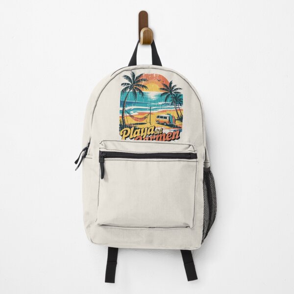 Item preview, Vintage Playa del Carmen Mexico Vintage Sunset – Retro Surf Beach Travel designed and sold by paulo silveira.