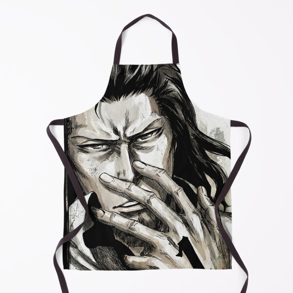 Item preview, Starrk Dark Brown Hair Arrancar Fan Art – Blue-Gray Eyes Goatee Laid-Back Design designed and sold by Senpaiwaves.