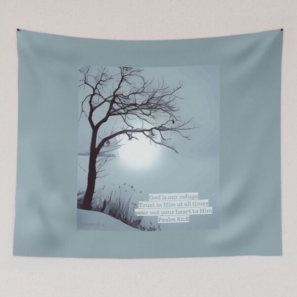 Item preview, God is our Refuge - Psalm 62:8 designed and sold by FTLOG.