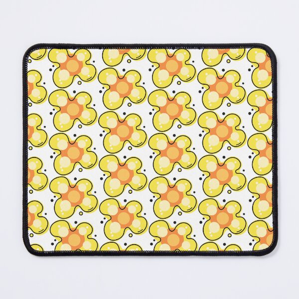 Item preview, Abstract Vibrant Yellow and Orange Liquid Blob Art designed and sold by BetweenForms.