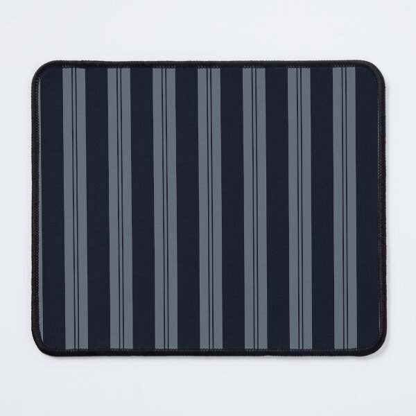 Item preview, Natural Stripe Studio Vertical Stripes Cool Calm Midnight Slate designed and sold by Kreativa1.