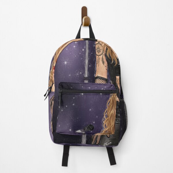 Item preview, Edgy Rockstar Muse with Celestial Tattoos & Retro Aesthetic designed and sold by Hen-C-Art.