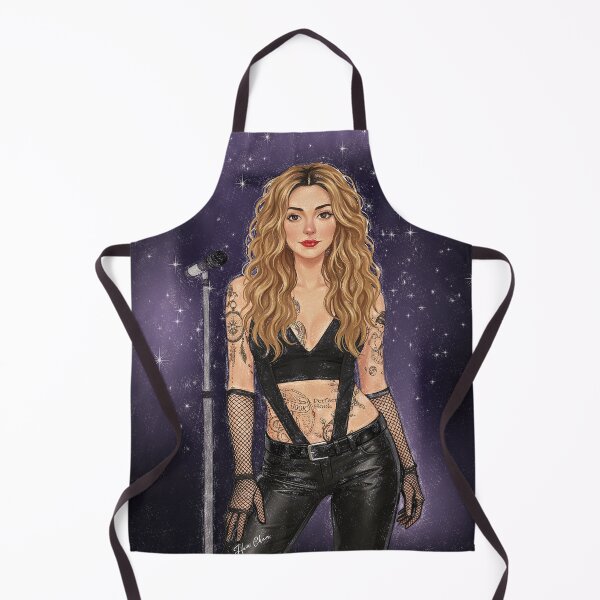 Item preview, Edgy Rockstar Muse with Celestial Tattoos & Retro Aesthetic designed and sold by Hen-C-Art.