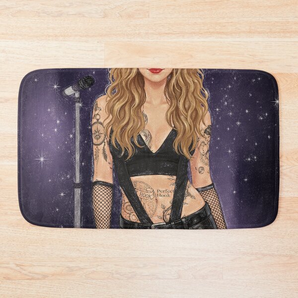 Item preview, Edgy Rockstar Muse with Celestial Tattoos & Retro Aesthetic designed and sold by Hen-C-Art.