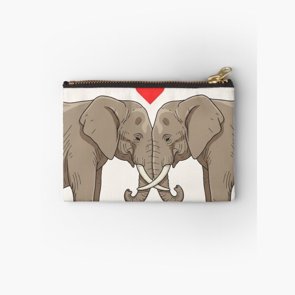 Item preview, Here Always Elephant Hoodie: Minimalist Savanna Love Gift designed and sold by SavannaStrikes.