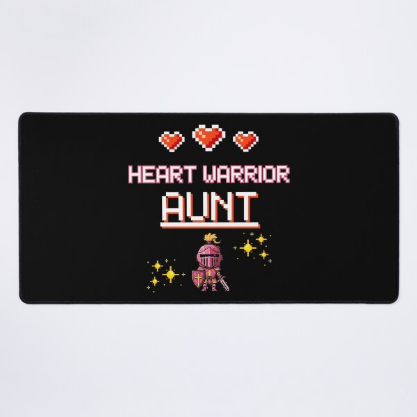 Item preview, Proud Aunt of a Heart Warrior Retro Pixel Art CHD Awareness designed and sold by JB-designstudio.