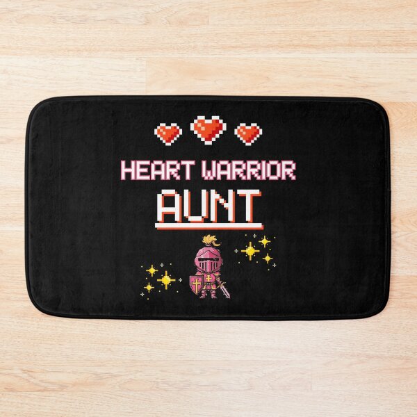 Item preview, Proud Aunt of a Heart Warrior Retro Pixel Art CHD Awareness designed and sold by JB-designstudio.