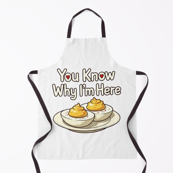 Item preview, You Know Why I'm Here Deviled Eggs  designed and sold by Art for Every Person.