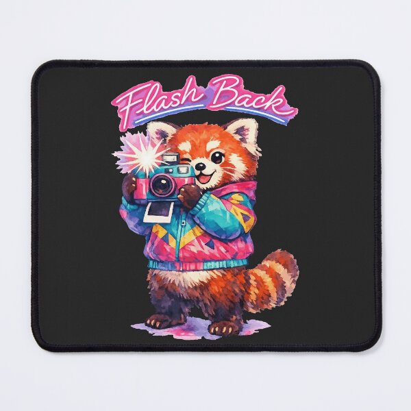 Item preview, Flash Back - 90s Red Panda Camera designed and sold by DigitalGlade.