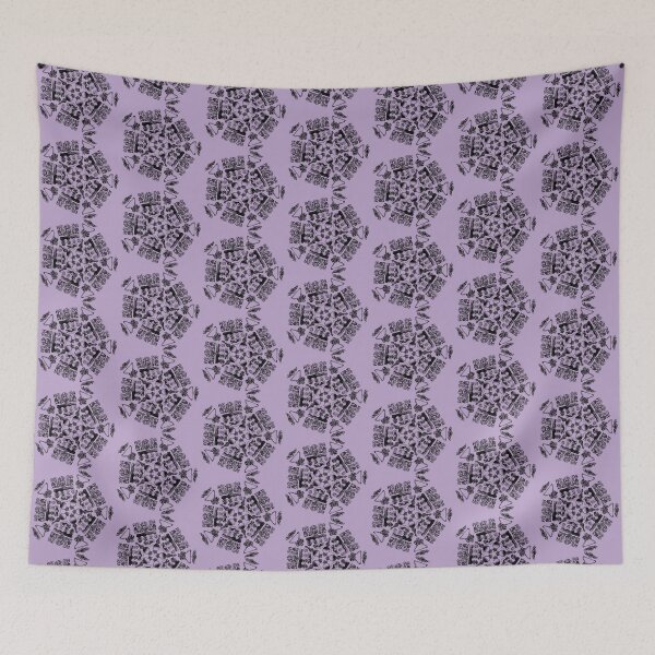 Item preview, Furniture Embellishment Pentagon on Mauve designed and sold by Digitalmyth's Designs.