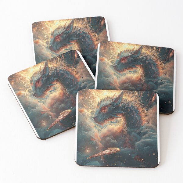 Item preview, Infernal Pizza Dragon – Dark Fantasy Surreal Beast Art designed and sold by Grafititee.