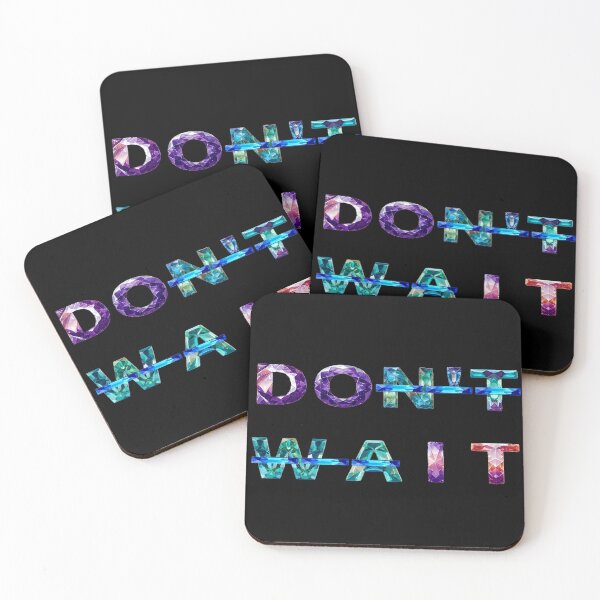 Item preview, Don't wait, do it! Motivation in gemstone form designed and sold by LiskoDesign.