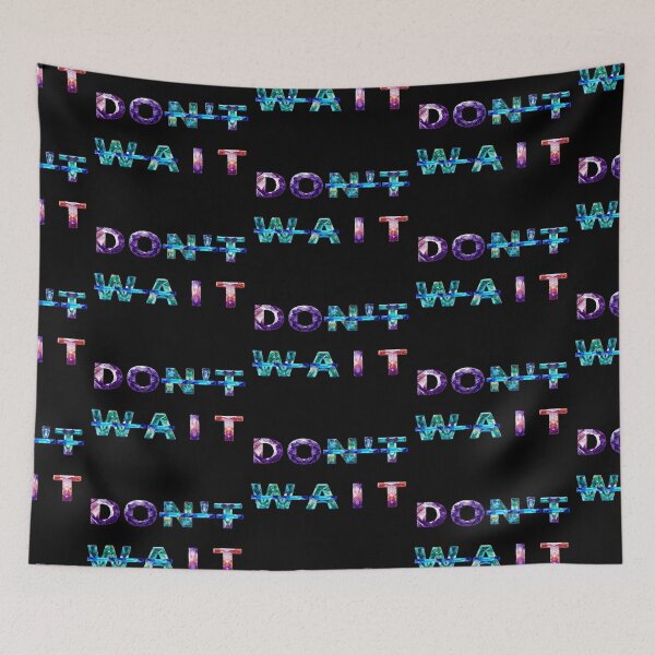 Item preview, Don't wait, do it! Motivation in gemstone form designed and sold by LiskoDesign.