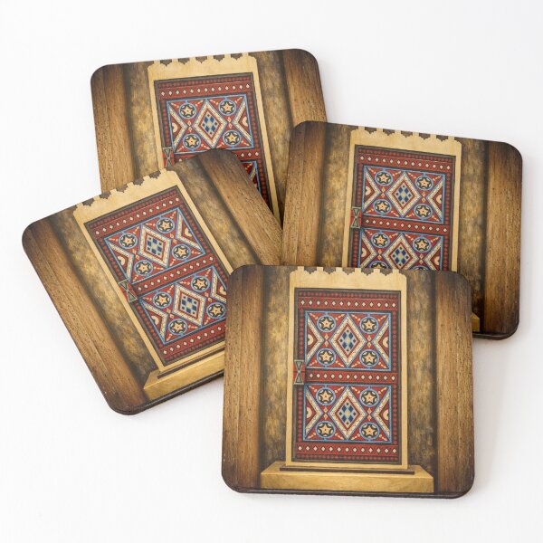 Item preview, Old Arabia Heritage Door - Traditional Najdi Islamic Art designed and sold by D-Islamic.