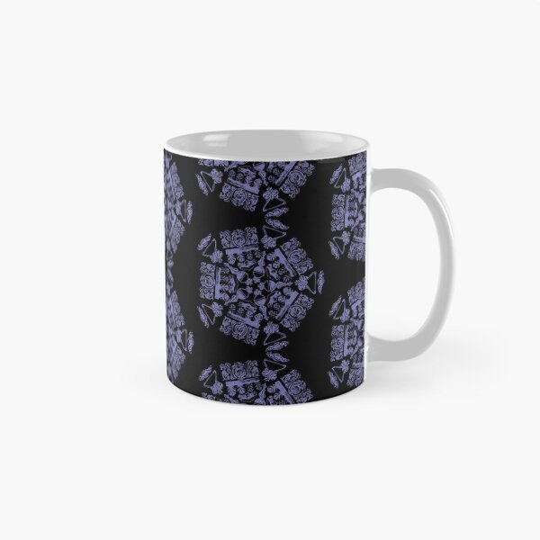Item preview, Embellishment Pentagon Purple on Black designed and sold by Digitalmyth's Designs.