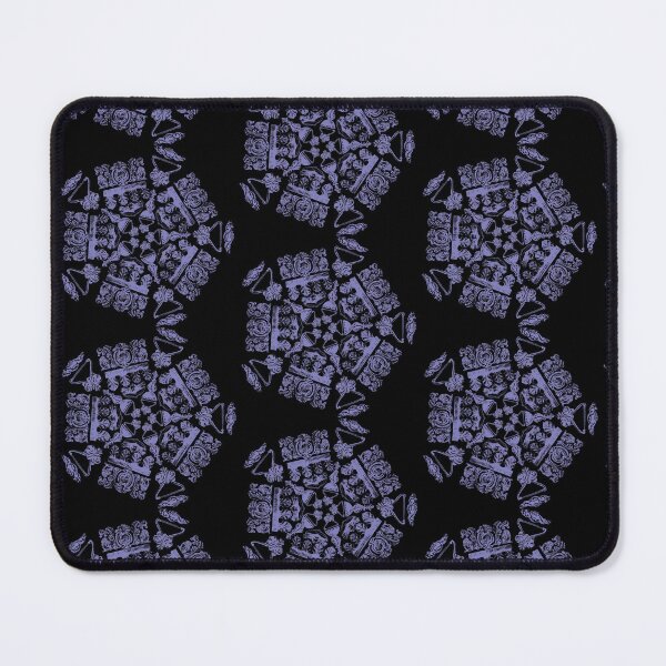 Item preview, Embellishment Pentagon Purple on Black designed and sold by Digitalmyth's Designs.