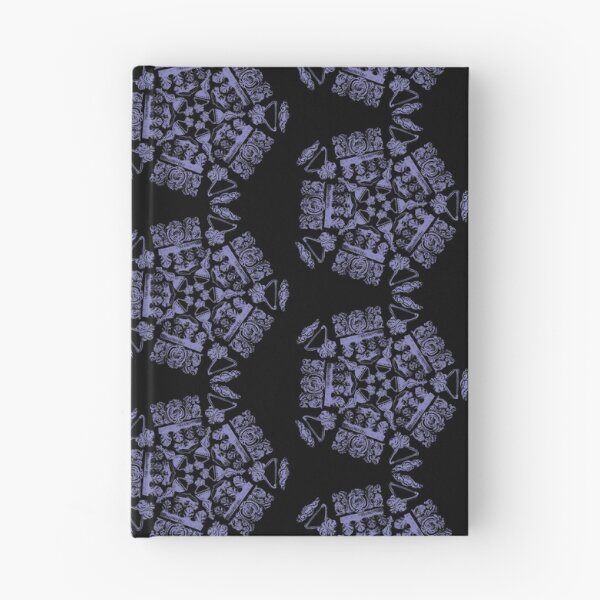Item preview, Embellishment Pentagon Purple on Black designed and sold by Digitalmyth's Designs.