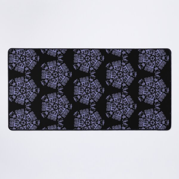 Item preview, Embellishment Pentagon Purple on Black designed and sold by Digitalmyth's Designs.