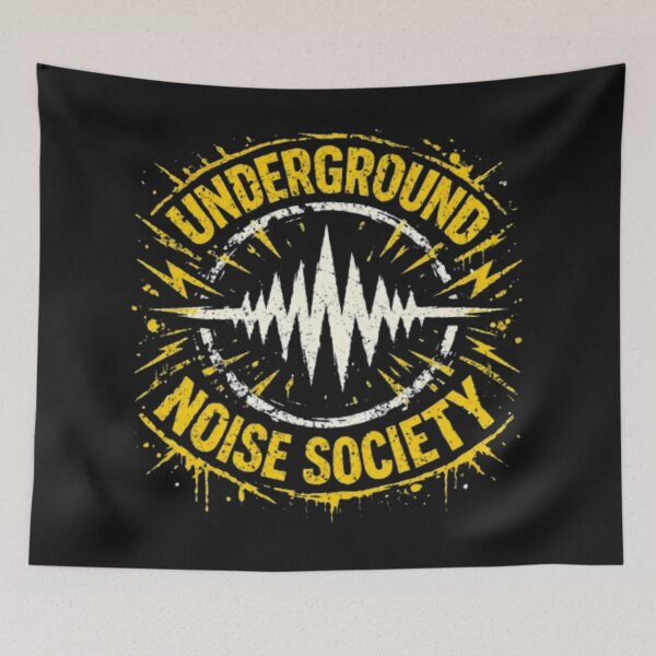 Item preview, Underground Noise Society – Alternative Sound Culture Tee designed and sold by wanado.