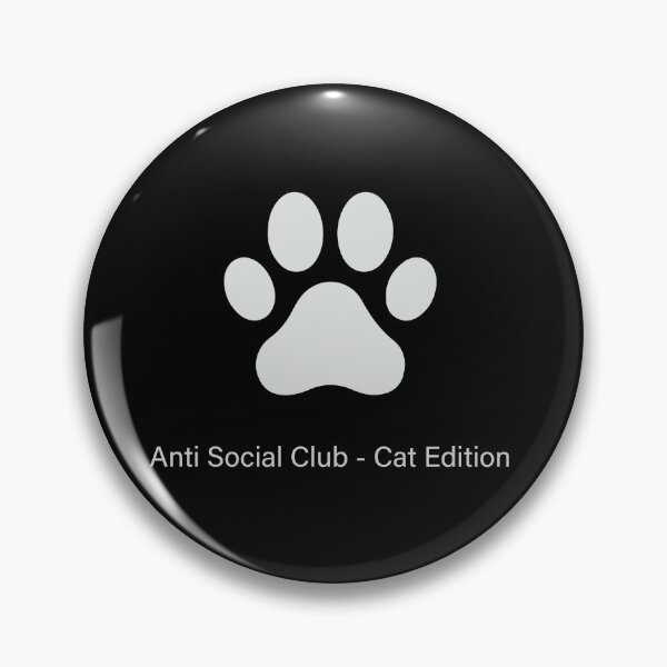 Item preview, Antisocial Cat Paw Shirt – Minimal Urban Streetwear Cat Aesthetic Design designed and sold by Design-Pro-21.