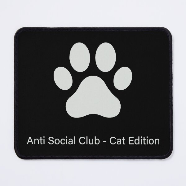 Item preview, Antisocial Cat Paw Shirt – Minimal Urban Streetwear Cat Aesthetic Design designed and sold by Design-Pro-21.