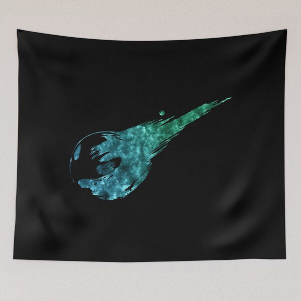 Item preview, Final Fantasy 7 - Meteor Logo (Galaxy Design) T-Shirt designed and sold by JoeMcLaughlin.