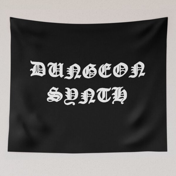 Item preview, Dungeon Synth white DUNGEON SHOP designed and sold by Dungeon-Shop.
